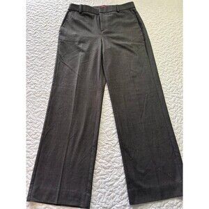 Merona Women's Dark Grey Flowy Dress Pants Trousers size 8